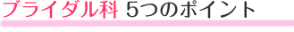 �u���C�_����5�̃|�C���g