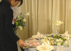 ドレスの発表会