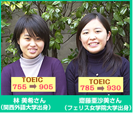 TOEIC900_ȏBw̃C^r[ align=