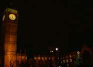 BIG BEN。夜でライトアップされててすごくきれいでした。