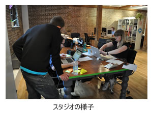 スタジオの様子