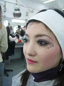 友達の手伝いでLCF(London College of Fashion)に再び行ってきました。