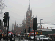 雪の日のSt.Pancras