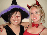 Halloweenルームメイトと一緒に